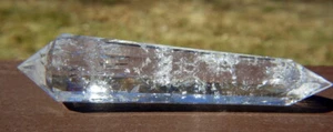Vogel Inspired Double Terminated Quartz Crystal Wand - Picture 1 of 10