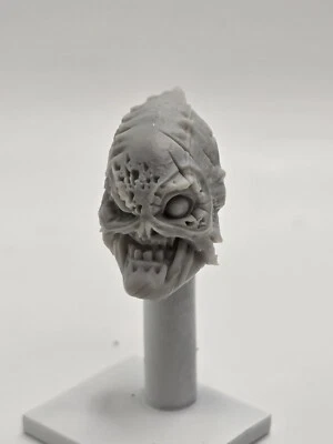 3d Printed ZOMBIE Deadpool HEAD 1:12 1/12 6"  Joe Classified/Marvel Legends - Image 1 of 2