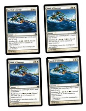 4x Swell of Courage EX Morningtide Mtg Magic EDH 4x x4