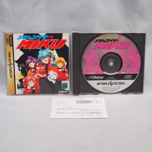 THE METAL FIGHTER MIKU Sega Saturn Victor NTSC-J Tested Adventure SS - Picture 1 of 13