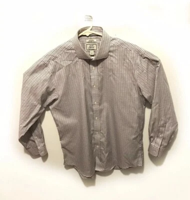 Camisa abotonada Jos A Bank 1905 para hombre (azul rojo y blanco) 16 1/2 - 34 Foto 1 de 4