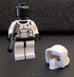 Lego Star Wars Biker Scout 2011 unbespielt mit 7956 Minifiguren 8038 Schwarzkopf - Bild 1 von 6