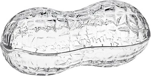 Godinger Serenade Crystal Peanut Dish (NIB) - Picture 1 of 3