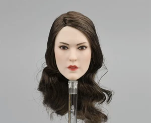 New 1/6 Monica Head Sculpt Brown Hair for 12" PHICEN PALE Figure Body Model Toy - Picture 1 of 4
