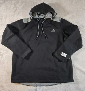 Adidas Golf Hooded Half Zip Herren Gr. 2XL schwarz grau - Bild 1 von 8