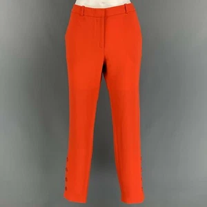 ALTUZARRA Talla Ee. Uu. 4/IT40 Naranja Triacetate Mezcla Vestido Pantalones - Imagen 1 de 4