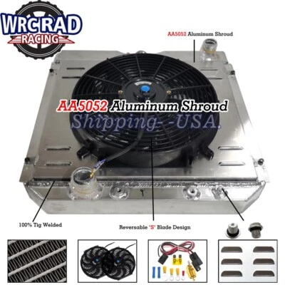 Ventilador de cubierta de radiador + relé #CC339 para Ford Mustang Falcon Maverick V8 1969-1973 Foto 1 de 4