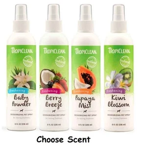 Scented Pet Deodorizing spray 8 oz Bottles Dog Grooming Bathing - Choose Scent - Picture 1 of 11