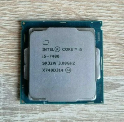 Intel Core i5-7400 CPU 2.70GHZ SR32W LGA 1151 Quad Core Desktop CPU - Image 1 of 2