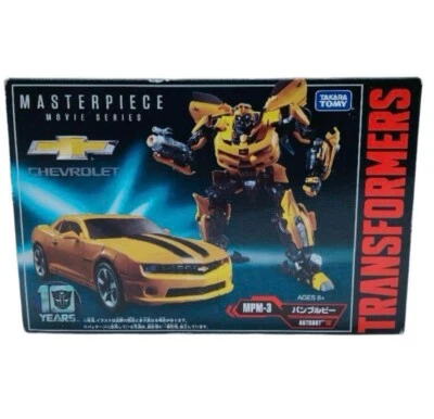 Transformers MPM-3 BUMBLEBEE AUTOBOT CHEVROLET Masterpiece Takara Tommy New - Image 1 of 4