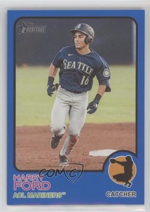 2022 Topps Heritage Minor League Edition Blue Border /99 Harry Ford #123