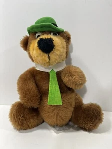 Juguete de peluche vintage Yogi Bear 9" Mighty Star 1980 Hanna Barbera - Imagen 1 de 5