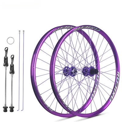 High-Strength Mountain Bike Wheelset 24 26 27.5 29 Inch Disc Brake 32 Holes  - Image 1 of 4