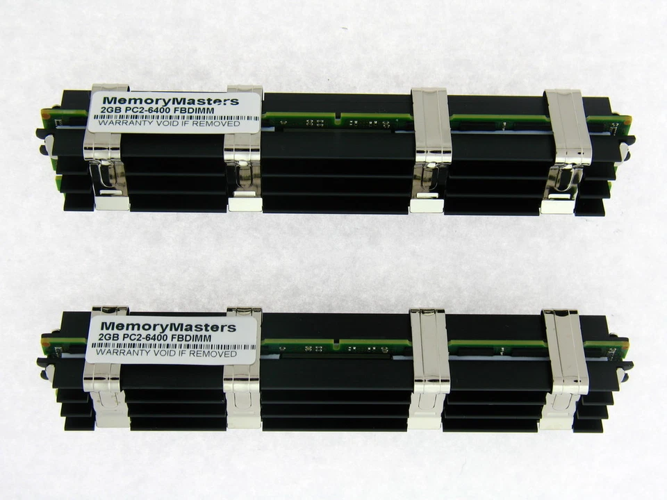 4GB (2X2GB) DDR2 800MHz PC2 6400 MEMORY FOR APPLE MAC PRO GEN 3.1 MA970LL/A - Image 1 of 1