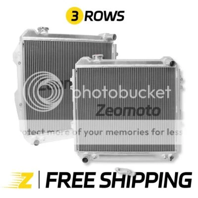 for Toyota Pickup/4Runner SR5 3.0L etc 1988-1995 1990 1989 91 Aluminum Radiator - Изображение 1 из 4