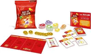 Mixlore Tasche mit Chips Kartenspiel Alter 8 plus 2-5 Spieler Push Your Luck Spiel - Bild 1 von 3