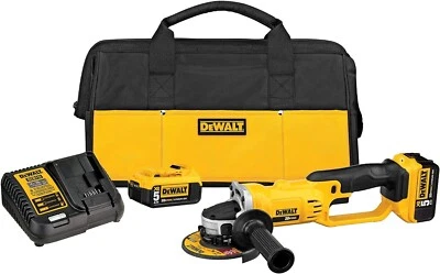 DEWALT 20V MAX* Angle Grinder Tool Kit, 4-1/2-Inch (DCG412P2) Foto 1 de 4