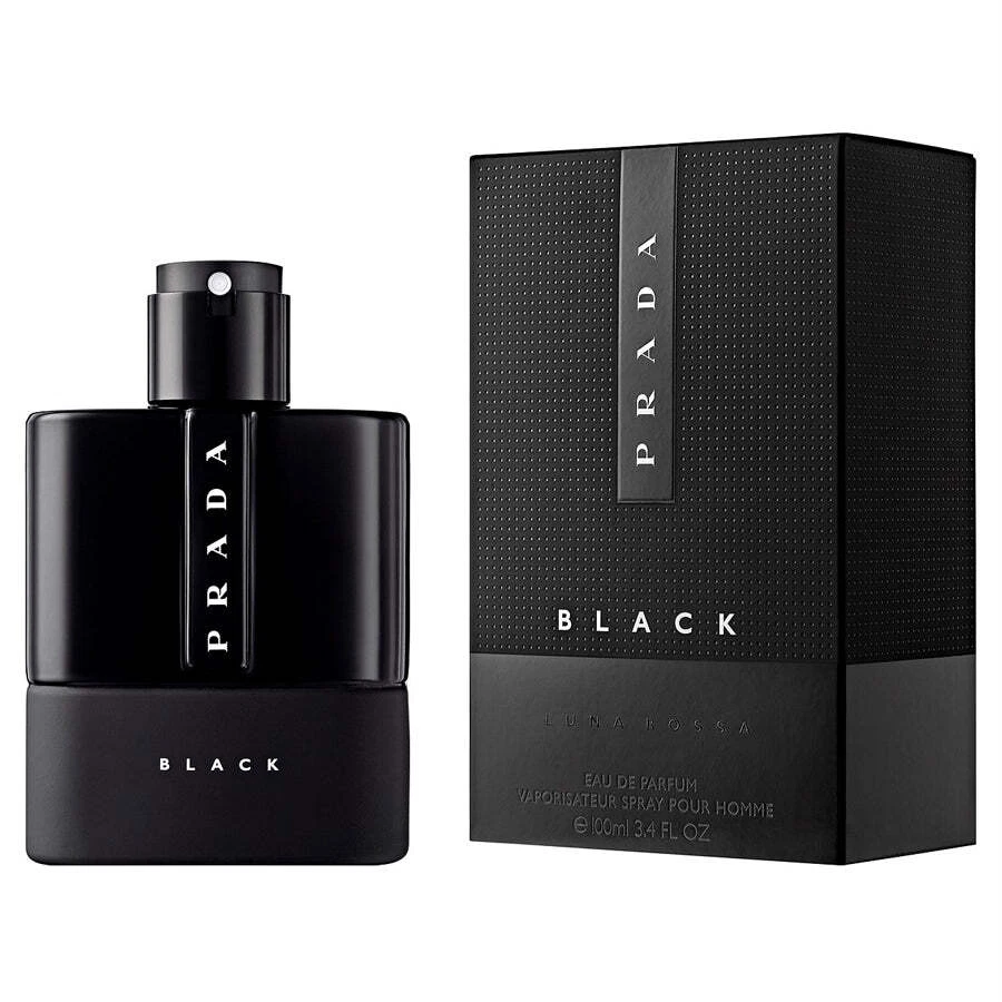 New Prada Luna Rossa Black Eau De Parfum 100ml* Perfume - image 1 of 1