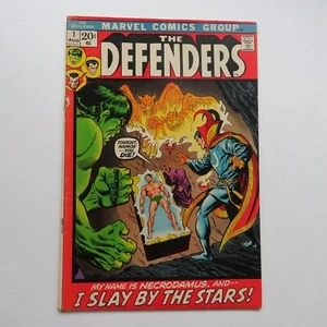 Defenders 1 (1972) Hulk, Dr. CD Strange, Sub-Mariner, Necrodamus Marvel - Foto 1 di 8