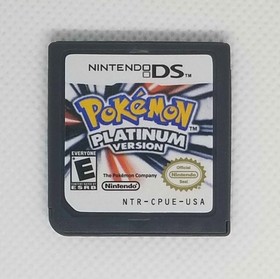 Pokemon Platinum Version DS Game Card for DS DSi 2DS 3DS XL TESTED