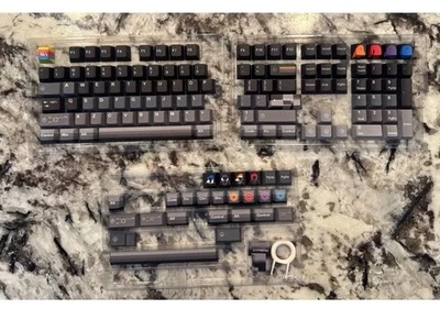 Womier PBT Keycaps Set 134 Keys, Cherry Keycaps Gray, Only Keycaps - Image 1 of 4