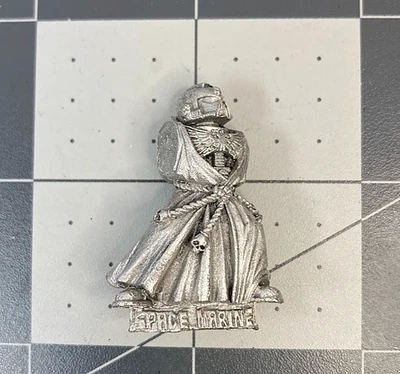 Vintage 40K DARK ANGEL ROBED VETERAN #3 body GW 1999 metal middlehammer OOP AZ25 - Image 1 of 2