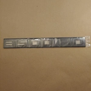 1 PC Matte Black 3500 HD Emblem Nameplate 2019-2023 New Silverado 3500 HD - Picture 1 of 3