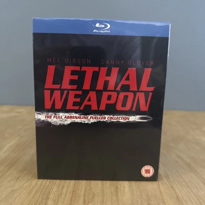 LETHAL WEAPON 1-4 Four Movie Collection Blu-Ray Set BRAND NEW SEALED - Image 1 of 4