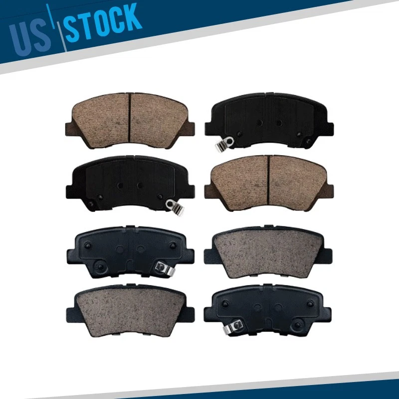 Almohadillas cerámicas delanteras + traseras Rio Hyundai Accent 2012 2013 2014 2015-2017 Foto 1 de 4