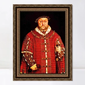 Framed Canvas Art Giclee Print Series#047 by Hans Holbein the Younger Home Decor - Picture 1 of 11