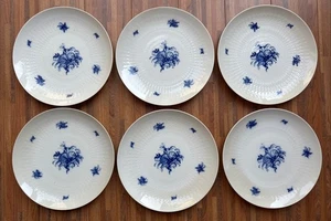 6x Rosenthal Romanze in Blau Kuchenteller Dessertteller Ø19cm SEHR GUTER ZUSTAND - Bild 1 von 4