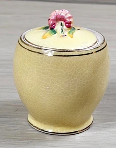 Royal Winton Rose Bud Pattern Lidded Sugar Bowl/Jam Pot - Picture 1 of 9