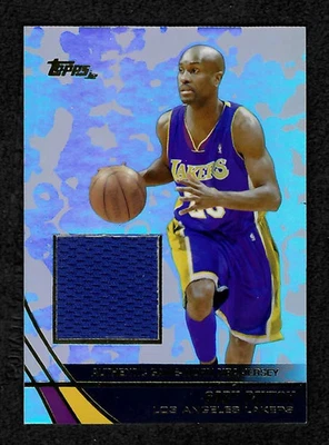 Gary Payton Los Angeles Lakers HOF 2003-04 Topps Jersey Edition card  GAME WORN - Image 1 of 2