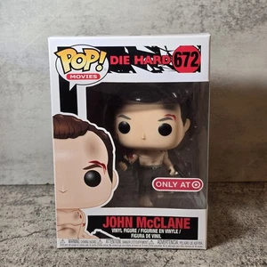 Funko Pop Movies Die Hard John McClane Shirtless 672 Target Exclusive New In Box - Picture 1 of 4