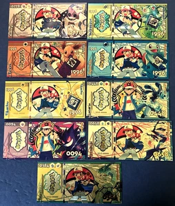 Rare Pokémon 9 Pc Set- 24k Gold Foil Banknote - Collectible Bills - Picture 1 of 11