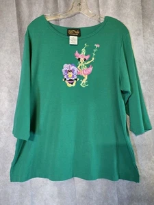 Bob Mackie tragbare Kunst Damen 1X japanisches Kind Blumenkostüm Stickerei - Bild 1 von 6