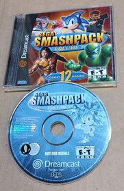 Sega Smash Pack Vol. 1 (Sega Dreamcast 2001) Complete Authentic Tested NICE 😎🔥
