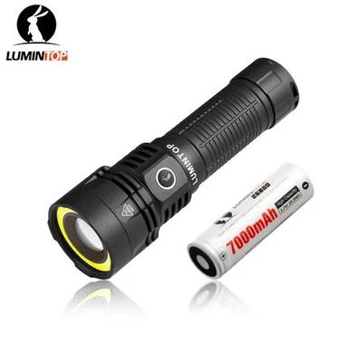 Lumintop W2 2 en 1 600 lúmenes antorcha exterior y COB LED USB-C recargable Foto 1 de 4