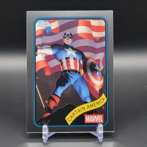 2025 Topps Chrome Marvel Captain America #185 Base - Picture 1 of 2