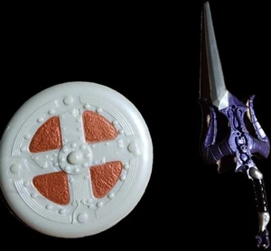 MOTU 2002. Skeletor. Half Sword And He-man Shield  - Picture 1 of 6