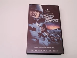Starship Troopers 1997 Widescreen Uncut VHS German PAL Touchstone Video Großbox - Bild 1 von 5