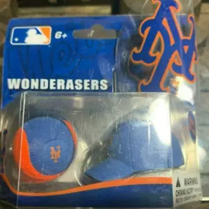 WONDER ERASERS Chicago Cubs Boston Red Sox Philadelphia Phillies NY Yankees Mets - Picture 1 of 1