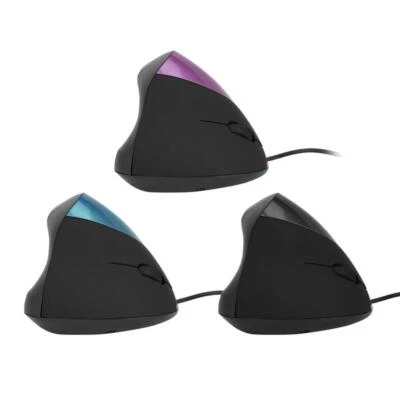 3200DPI Ergonomic 2.4GHz Wireless 6-Key Optical Vertical Mouse USB Receiver ASN - Image 1 of 4