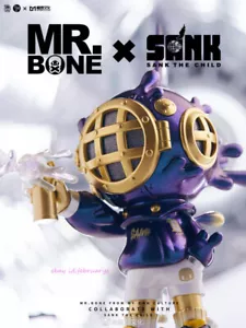 Sanktoys X Mr.Bone Street Artist Strong Gale Limited Edition Action Figures New - Bild 1 von 6