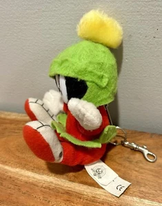 Play-By-Play 2000 Looney Tunes Coin Purse/Key Chain Plush Marvin The Martian 6” - Picture 1 of 7