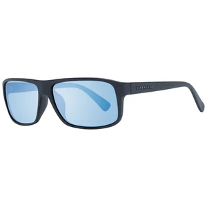 Occhiali da sole uomo donna serengeti sunglasses polarizzati neri lenti blu - Imagen 1 de 3