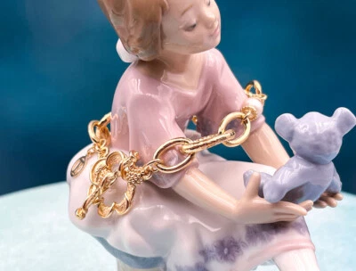 TAGLIAMONTE Designs (2134B) 925SS/YGP Oval Link Bracelet*Pearls*Reg.$350 - Image 1 of 4