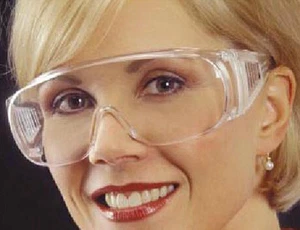 New Work Safety Glasses Clear Eye Protection Wear Spectacles Goggles - Picture 1 of 5