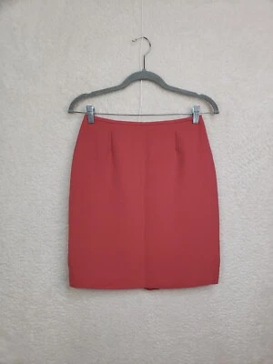 Falda informal esquina anexo mujer 4 Petite rosa poliéster recta forrada a lápiz KL Foto 1 de 4