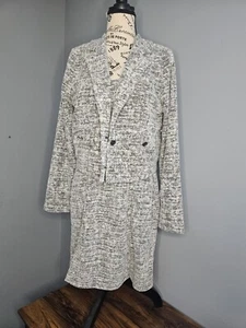 Madden NYC Womens Cropped Blazer & Halter Dress With Belt Cloud Dancer Size L - Picture 1 of 23